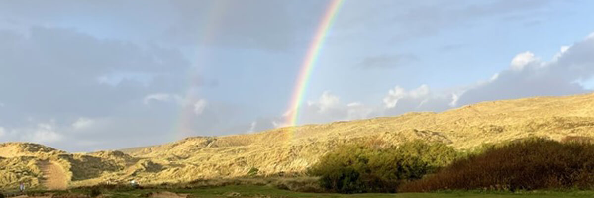 rainbow cornwall - A pot of gold
